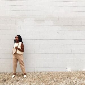 Eli & Barry Pant 1 Mushroom Cotton Hemp